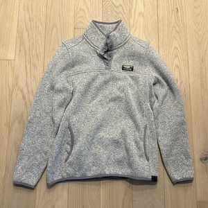 LL Bean Sweater Fleece Pullover (S)